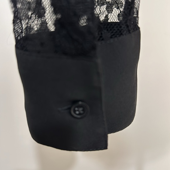 Lace Button Down Top - Picture 4 of 5